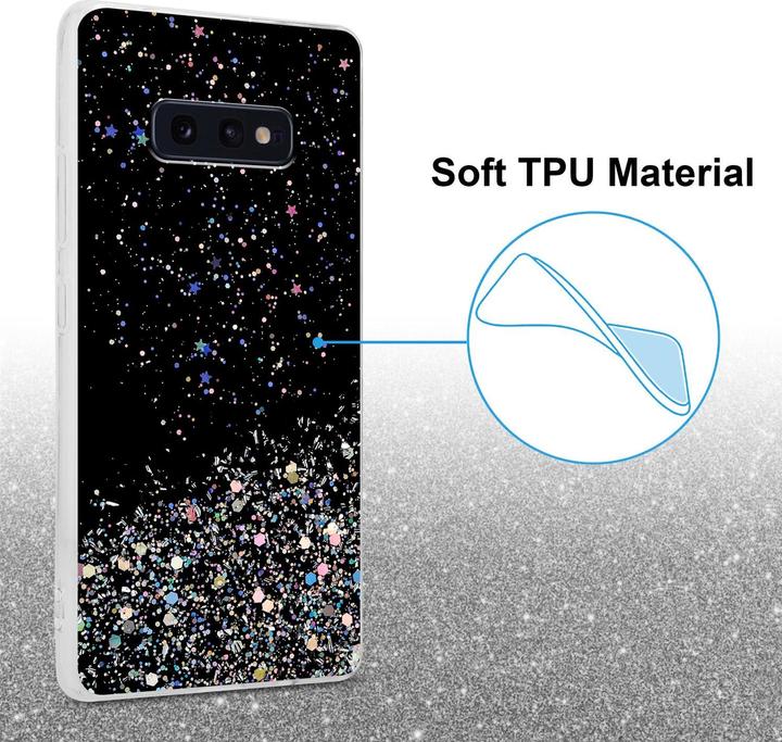 Produktbild Cadorabo TPU Cover funkelnder Glitter (Samsung Galaxy S10e)