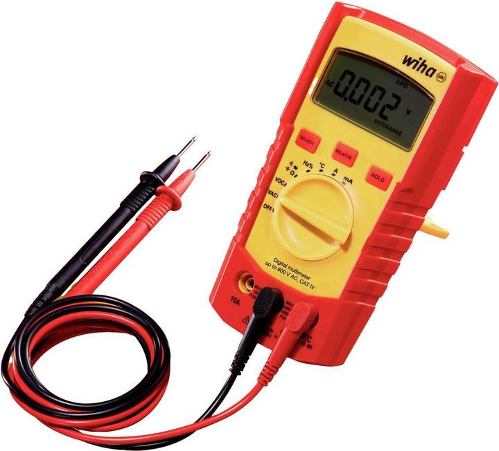 Produktbild Wiha Digitales Multimeter (CAT IV 300V, CAT III 600V)