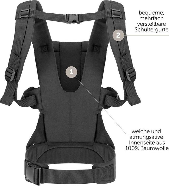Actual product image Fillikid Baby carrier Walk 4in1 incl. silicone dummy box Diamant baby carriers & slings