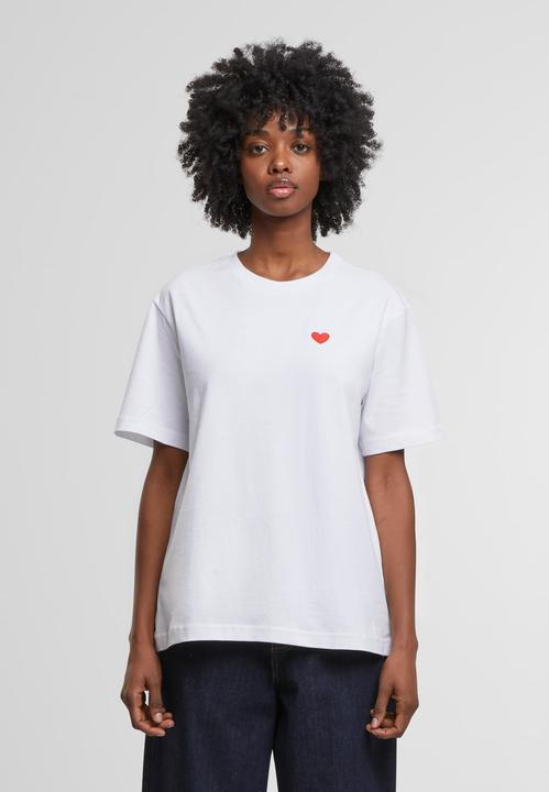 Produktbild Mister Tee MisterTee Heart Shape EMB Tee - 184233 (3XL)