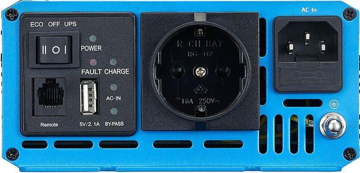 Image du produit Ective CSI52 Onduleur sinusoïdal 500W/12V avec chargeur et NVS