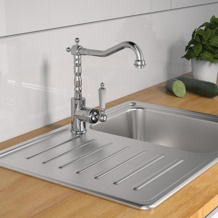 Actual product image Schütte Sink Faucet HD OLD STYLE Chrome