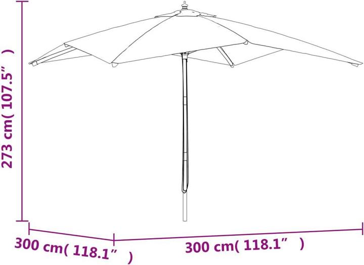 Actual product image VidaXL Ramsey (3 m)