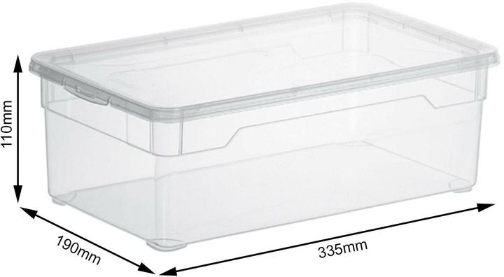 Produktbild Rotho Clear (33 x 19 x 11 cm, 5 l)