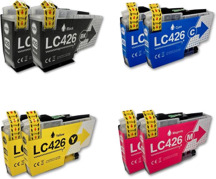 Actual product image Hermex Compatible ink cartridge for Brother MFC-J4340DW (M, Y, FC, C)
