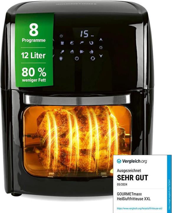Produktbild Gourmetmaxx Heissluft-Fritteuse (EU-Stecker)
