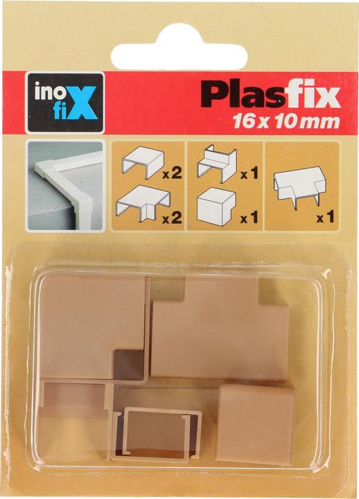 Image du produit Inofix Connecteurs Plasfix 16x10mm assortis 7 pièces