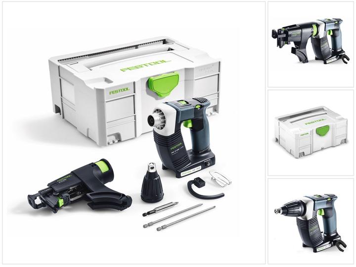 Produktbild Festool DWC 18-4500 Li-Basic Duradrive Akku Bauschrauber 18V ( 574747 ) 14Nm Brushless Solo im (Akkubetrieb)