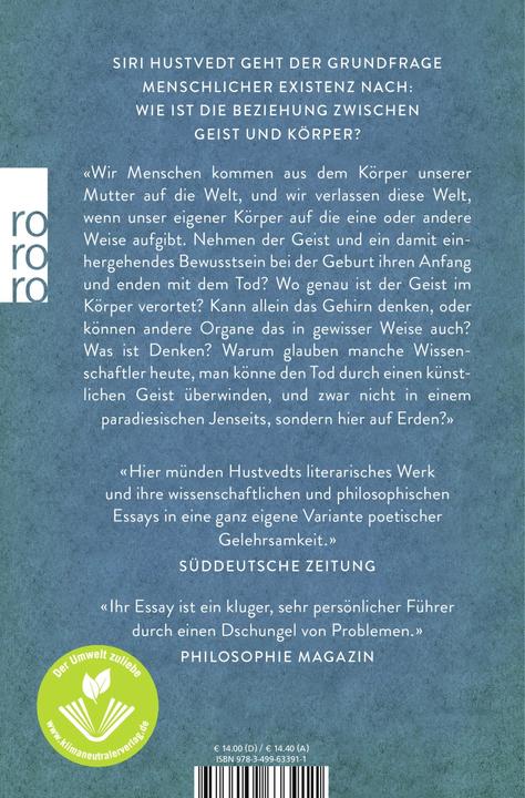 Produktbild Die Illusion der Gewissheit (Deutsch, Siri Hustvedt, 2020)