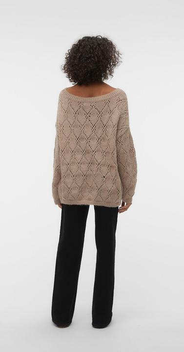Produktbild Vero Moda VMSTAR LS BOATNECK LONG PULLOVER GA EXC Strickpullover (M)