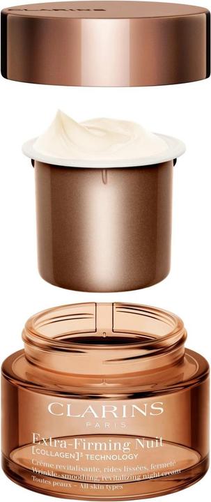 Image du produit Clarins Extra-Firming Nuit (COLLAGEN)³ TECHNOLOGY Crème Toutes Peaux Refill (50 ml, Crème de nuit)