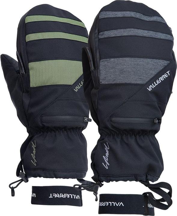 Actual product image Vallerret Photo Gloves SKADI LRS Zipper Mitt black M (M)