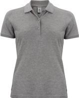 Immagine prodotto Clique Polo da donna OC 028265, cotone organico, grigio screziato, taglia XS (XS)