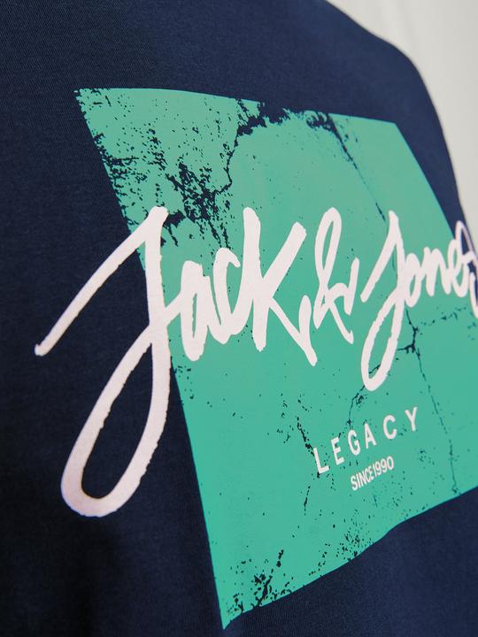 Actual product image Jack & Jones Jjtiley Tee Ss Crew Neck Ln (S)