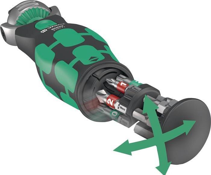 Actual product image Wera 8009 Zyklop Pocket Set 2 (3/8")