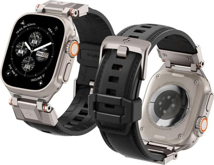 Actual product image Spigen DuraPro Armor PU Apple Watch (49mm) Band (Polyurethane (PU), Thermoplastic polyurethane (TPU))