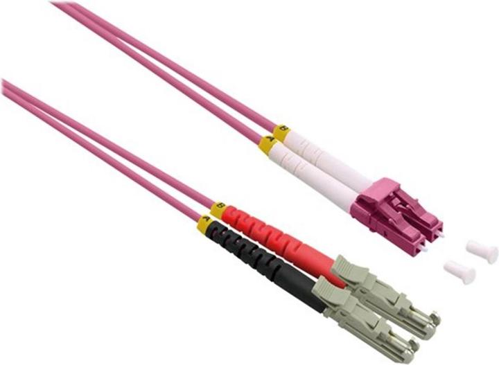 Roline Câble à fibre optique 50/125µ OM4 LSH/LC 1m (CAT6e, 1 m)