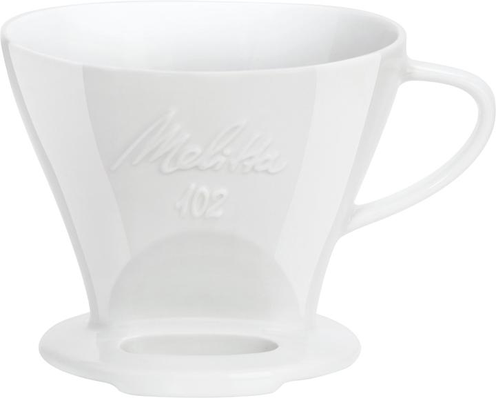 Melitta Filtre à café en porcelaine (goutte à goutte) 102 - Baltas