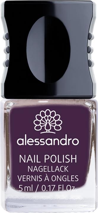 Actual product image Alessandro Frozen Beauty - Nail Polish Purple Cape (Purple Cape, Colour paint)