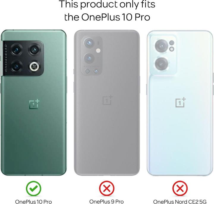 Image du produit Nalia Étui en silicone pour bague matte (OnePlus 10 Pro)