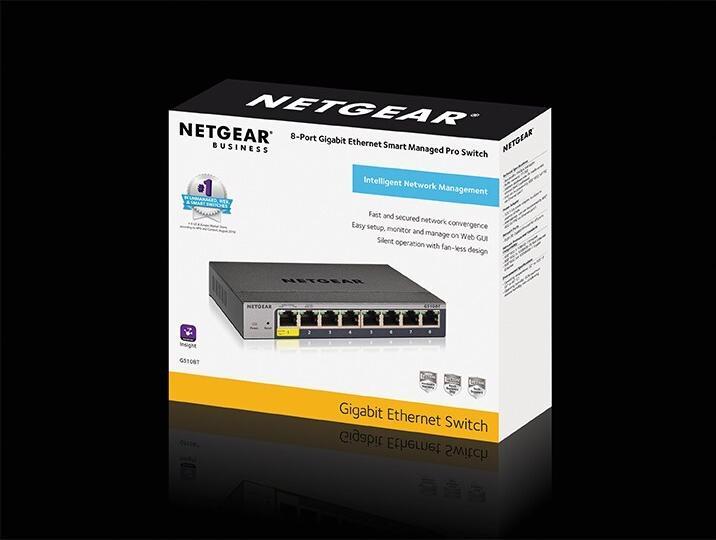 Immagine prodotto Netgear GS108T-300PES (8 Porti)