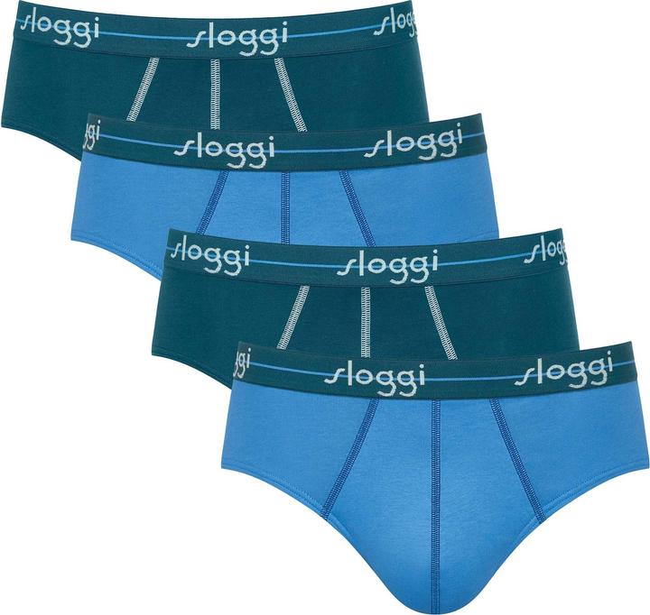Sloggi Slip Casual Figurbetont Start midi C4P box (XXL, paquet de 4)
