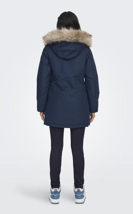 Produktbild Only Kapuze mit abnehmbarem Kunstfell-Rand Parka Jacke (XS)