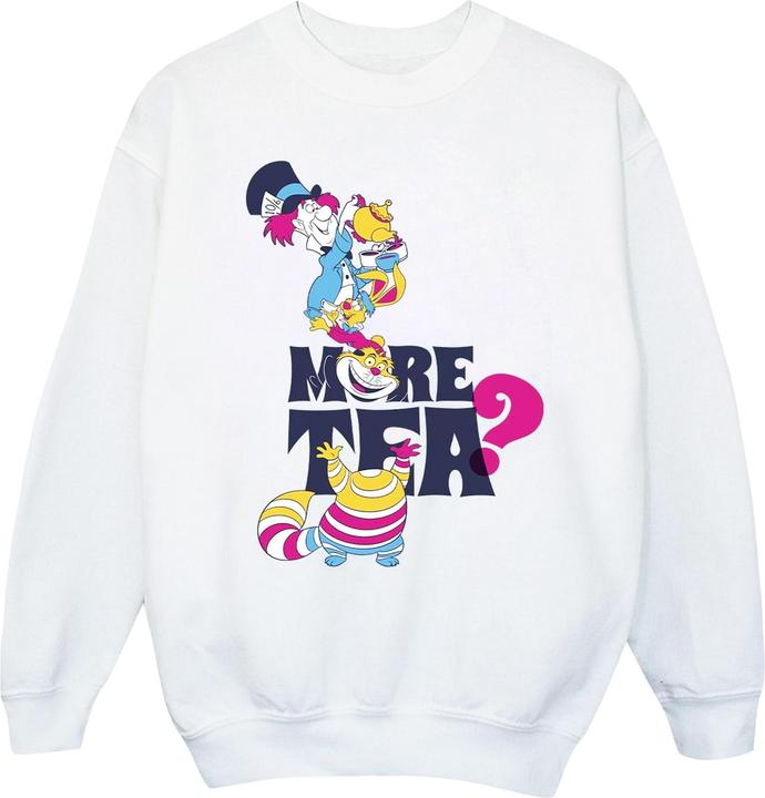 Produktbild Disney Mädchen Alice im Wunderland Mehr Tee Sweatshirt (140, 146)