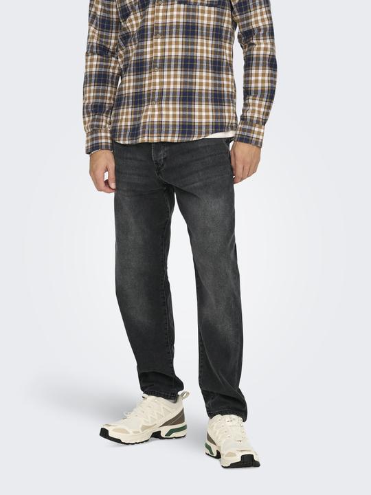 Produktbild Only & Sons Onsyoke Tapered Box Tai Dnm Cbo Noos (W36/L32)