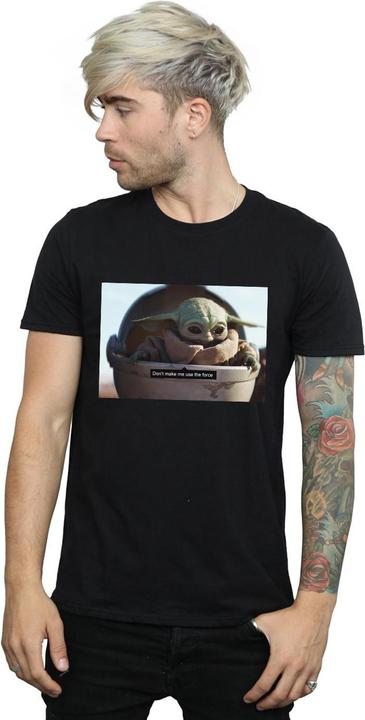Actual product image Star Wars Mens The Mandalorian Don't Make Me T-Shirt (3XL)