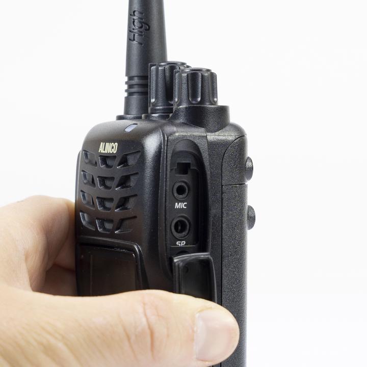 Image du produit Alinco Radio VHF/UHF portable PNI DJ-500-E, puissance réglable, 200 CH, 1500 mAh, Talk Around, V (VHF, UHF)