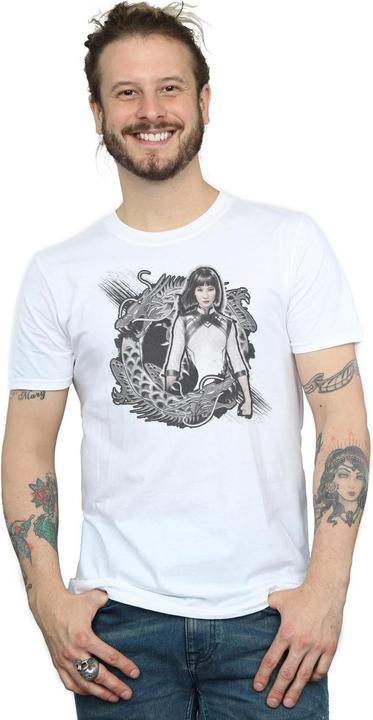 Image du produit - T-shirt SHANG-CHI AND THE LEGEND OF THE TEN RINGS XIALING DRAGON - Homme (3XL)