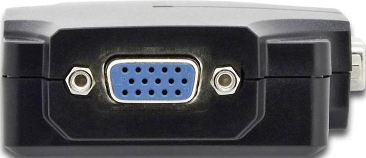 Produktbild Digitus VGA Splitter 2-Port 350MHz int.Leistungsverstaerker bis 75m max Aufloesung 2048x1536 bei 60Hz