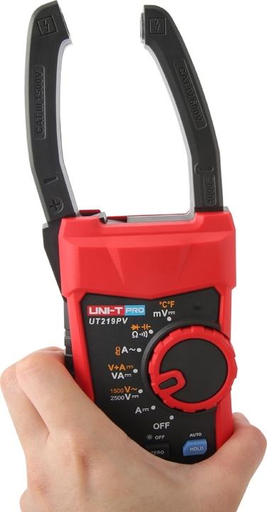 Actual product image Uni-T Current clamp UT219PV, AC/DC