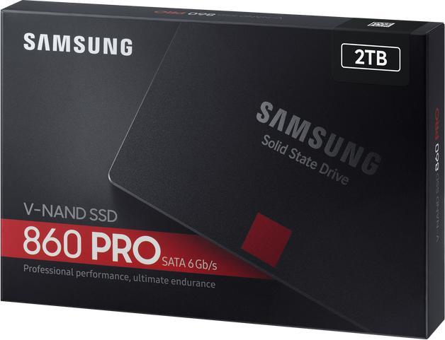 Produktbild Samsung 860 Pro (2000 GB, 2.5")