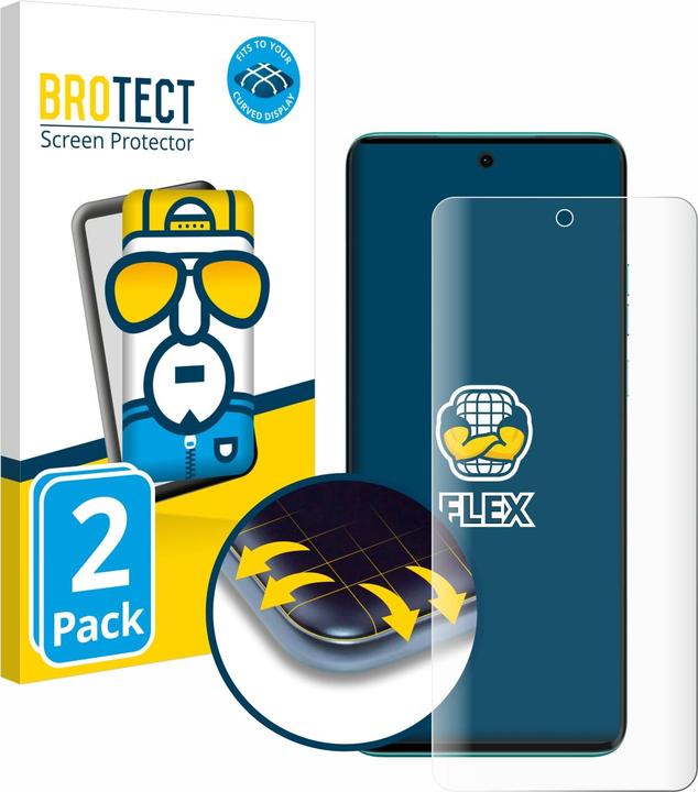 Actual product image BROTECT Full-Cover Protector (2 Piece, Motorola Edge 40 Neo)