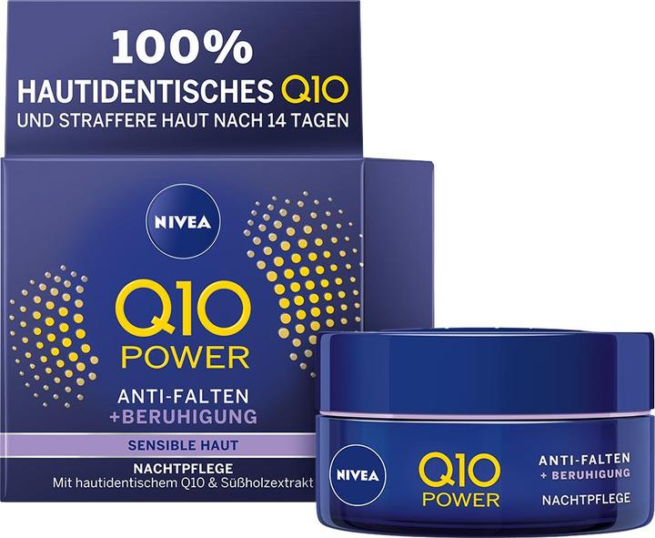 Actual product image NIVEA Q10 Sensitive, Night Cream, 50 ml (50 ml)