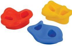 Actual product image MTS Schildkröt® children's climbing holds, 12 holds for bouldering in 3 different shapes. shapes, for (Multicolor)