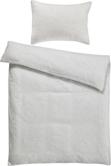 Image du produit Living Home Mélange Jersey Stripes (Taie d'oreiller, 65 x 100 cm)