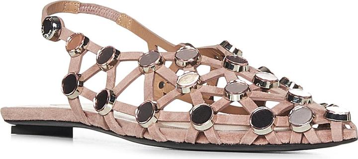 Immagine prodotto The Attico Flat Shoes Beige (36)