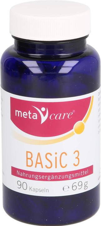 Produktbild Meta Care Basic 3 Kapsel (90 Stück, Kapseln, 110 g)