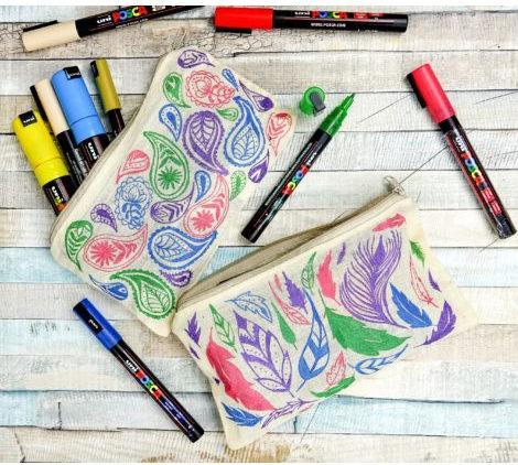 Actual product image Posca Marker PC-5M round tip (Light yellow, 1.80 mm, 1 x)