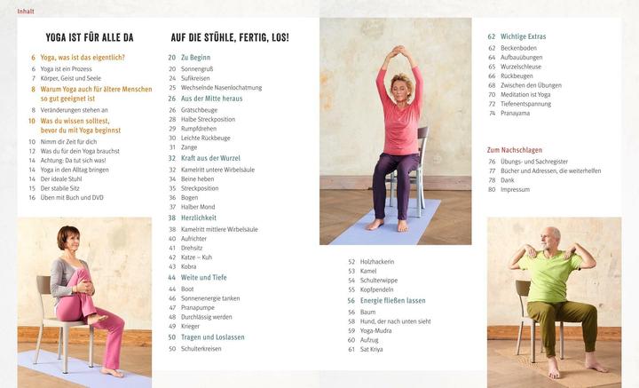 Produktbild Yoga für Späteinsteiger (mit DVD) (Deutsch, Willem Wittstamm, 2019)
