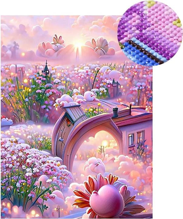 Actual product image Hermex Rhinestone painting DIY diamond painting Diamond Painting Diamond Painting craft kit