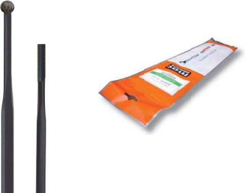 Produktbild MGA CNSpoke Aero494 2.0-1.2*3.0-2.0 Edelstahl 294 mm schwarz 36 Stcs.
