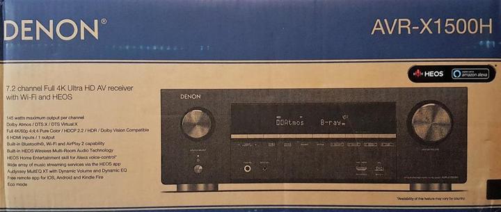 Actual product image Denon Avr-X1500h (7.2 channels, FM)