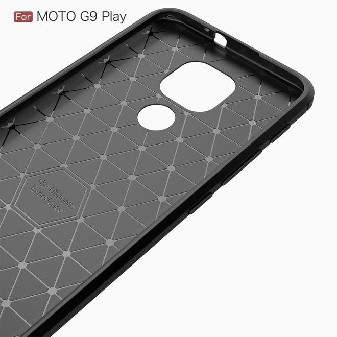 Produktbild MU Style Carbon Fiber TPU Softcase Series (Motorola Moto G9 Play)