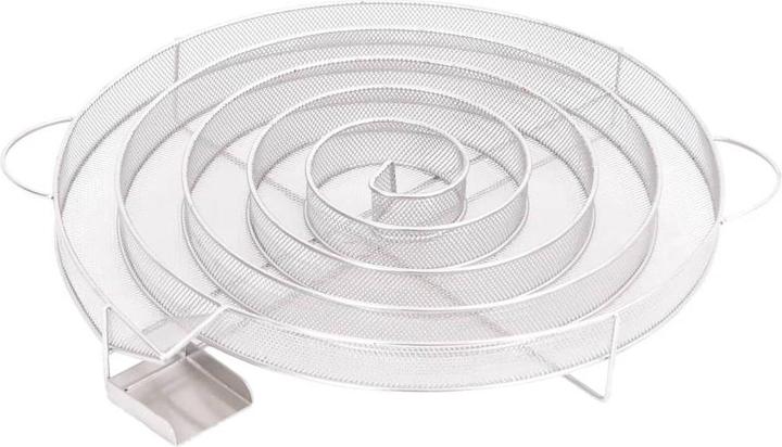 Actual product image VidaXL Cold smoke generator round 33.5 cm stainless steel, colour