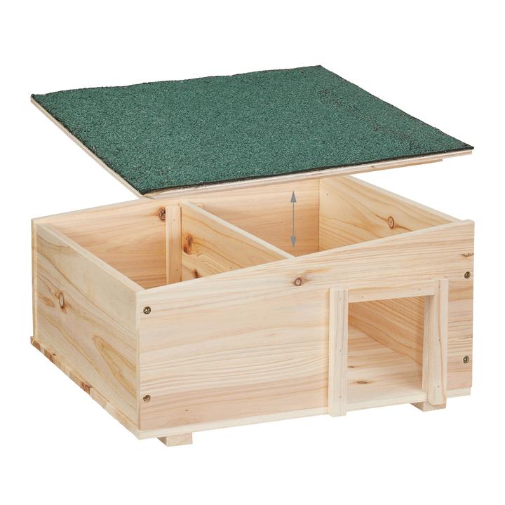 Actual product image Relaxdays Hedgehog House