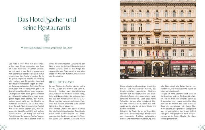 Produktbild Das Original Sacher Kochbuch (Deutsch, Hotel Sacher, 2018)